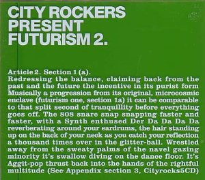 City Rockers Present Futurism 2