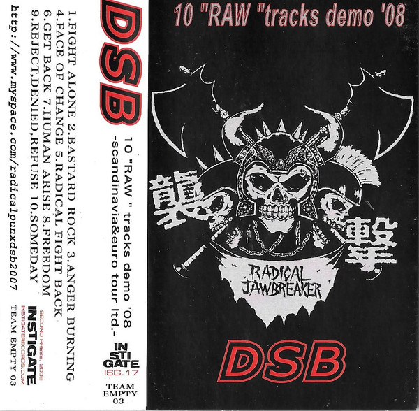 10 "Raw" Tracks Demo '08