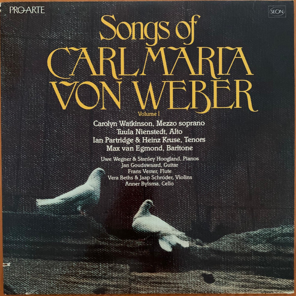 Songs Of Carl Maria Von Weber - Volume 1