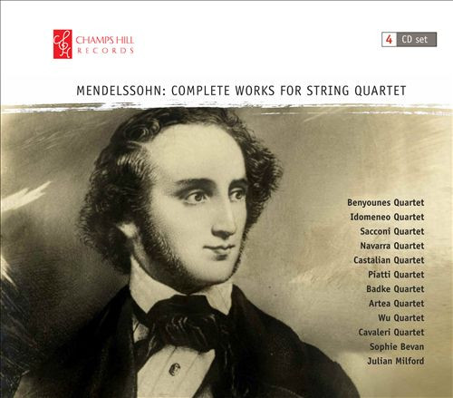 Mendelssohn: Complete Works For String Quartets
