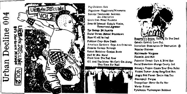 Urban Decline 80’s Hardcore Mixtape Vol.2