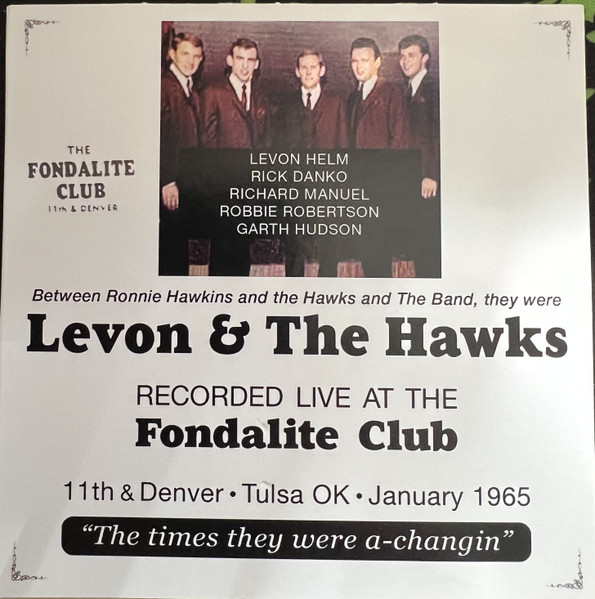 Recorded Live At The Fondalite Club