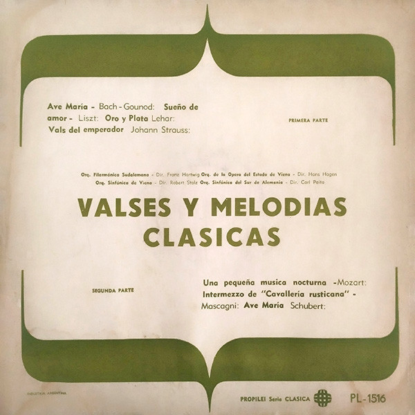 Valses Y Melodías Clásicas