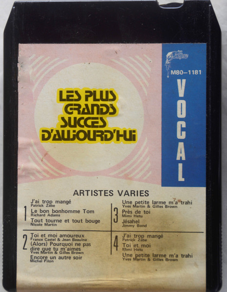 Les Plus Grands Succès D'Aujourd'hui Volume 2