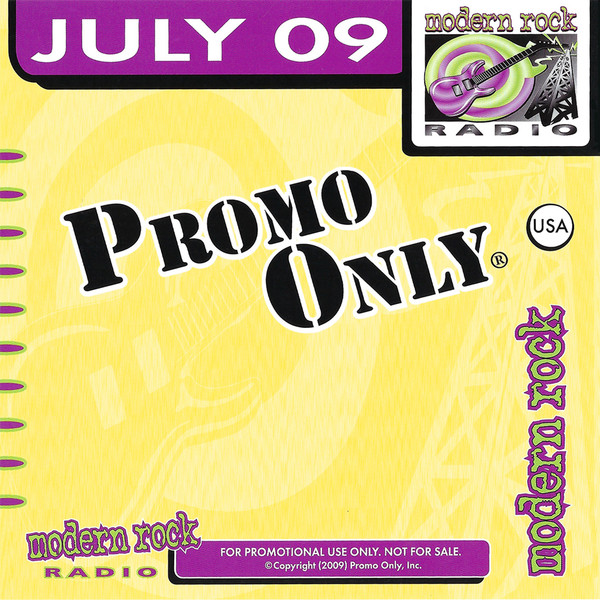 Promo Only Modern Rock Radio: July 2009