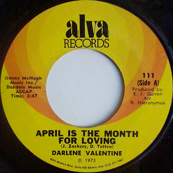 April Is The Month For Loving / Grass Grows Round My Feet