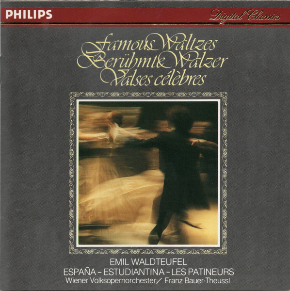 Famous Waltzes = Berühmte Walzer = Valses Célèbres