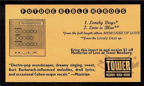 2 Song Promotional Cassette