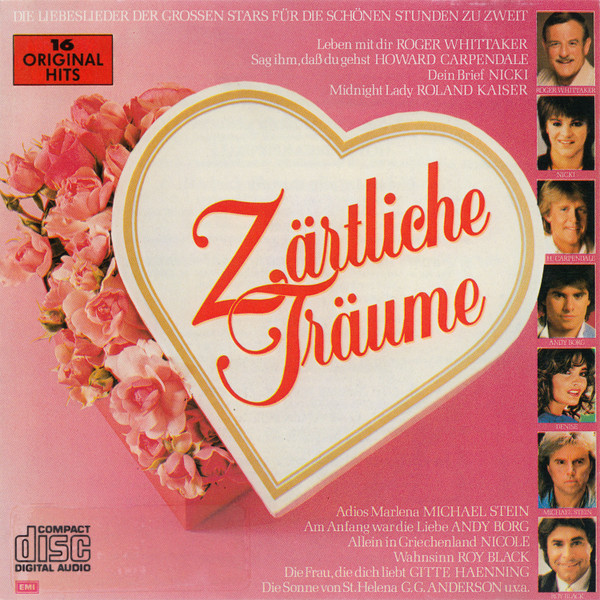 Zärtliche Träume (Die Liebeslieder Der Großen Stars Für Die Schönen Stunden Zu Zweit)