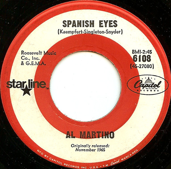 Spanish Eyes / Melody Of Love