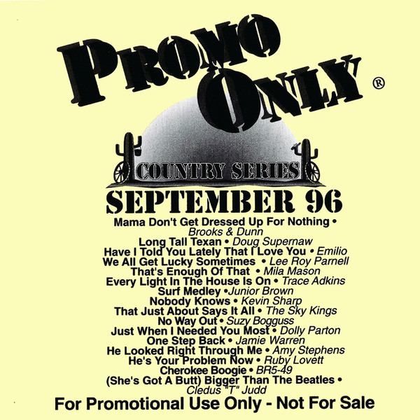 Promo Only Country Series: September 96