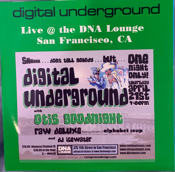 Live @ The DNA Lounge, San Fransisco, CA 
