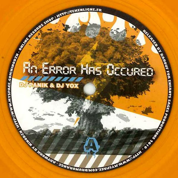 An Error Has Occured