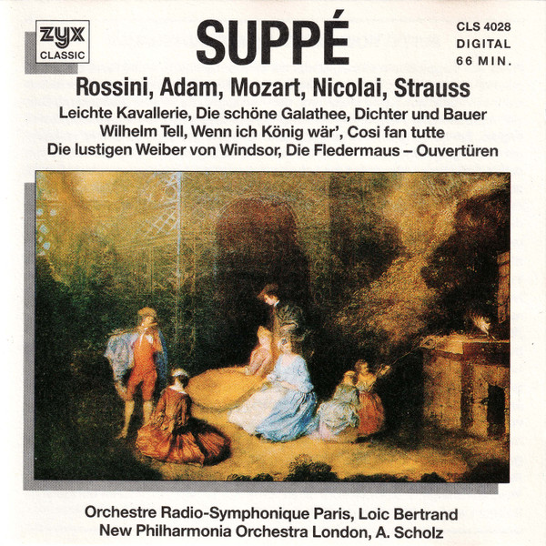 Leichte Kavallerie / Die Schöne Galathee / Dichter Und Bauer / Wilhelm Tell / Wenn Ich König Wär' / Cosi Fan Tutte / Die Lustigen Weiber Von Windsor / Die Fledermaus – Ouvertüren
