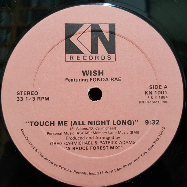 Touch Me (All Night Long)