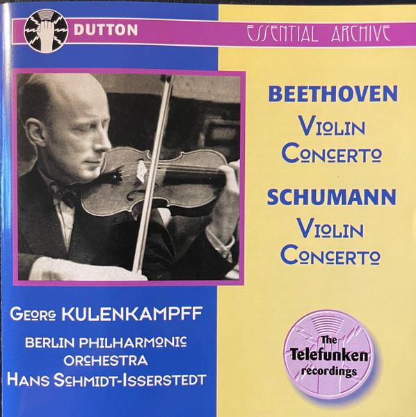 Violin Concerto / Violin Concerto . The Telefunken Recordings