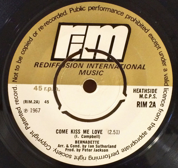 Come Kiss Me Love / Let Me Do The Talking
