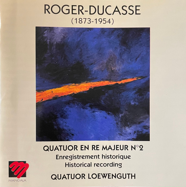 Quatuor En Ré Majeur N°2