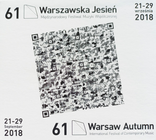 Warsaw Autumn 2018 CD 9