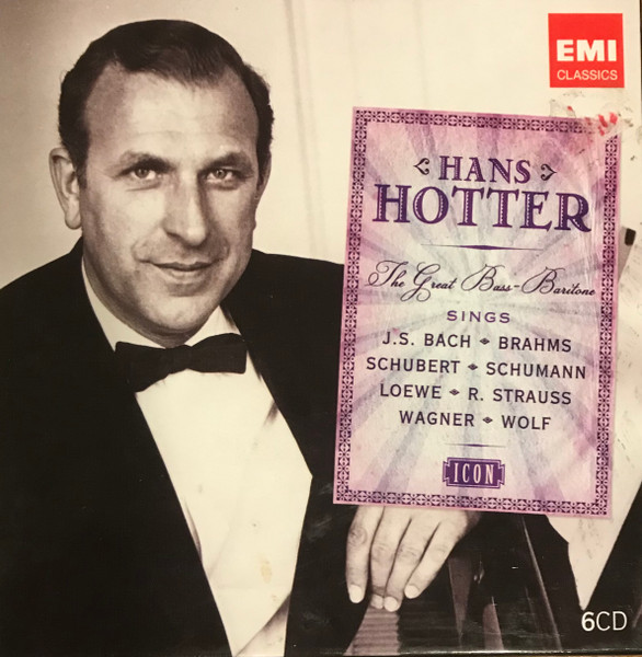 The Great Bass-Baritone Sings J.S. Bach • Brahms • Schubert • Schumann • Loewe • R. Strauss • Wagner • Wolf