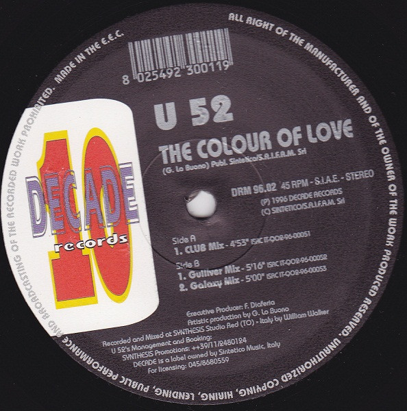 The Colour Of Love