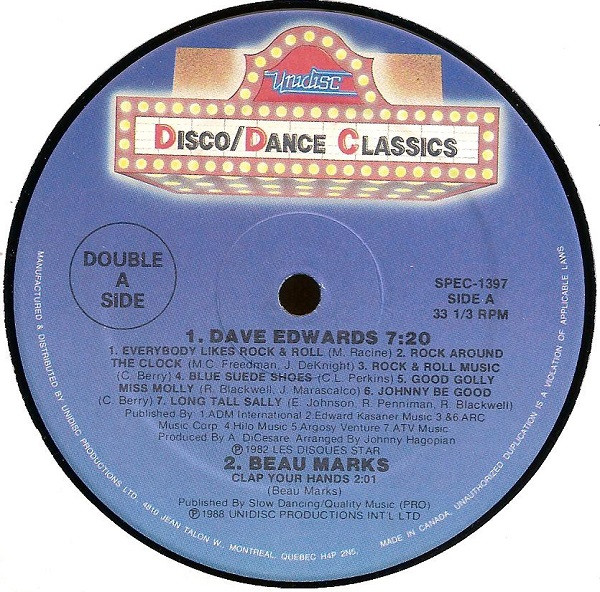 Medley / Clap Your Hands / Medley / Vocal