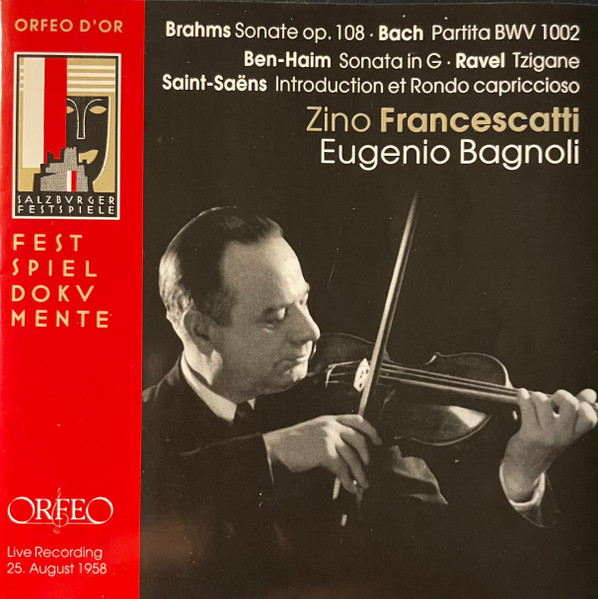 Brahms . Ben-Haïm . Saint-Saëns