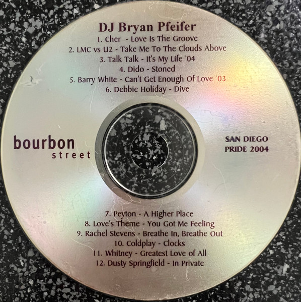 Bourbon Street - San Diego Pride 2004 - DJ Bryan Pfeifer