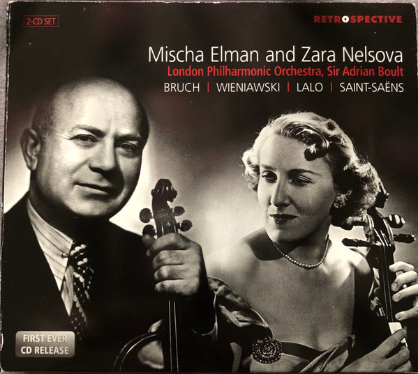 Mischa Elman And Zara Nelsova
