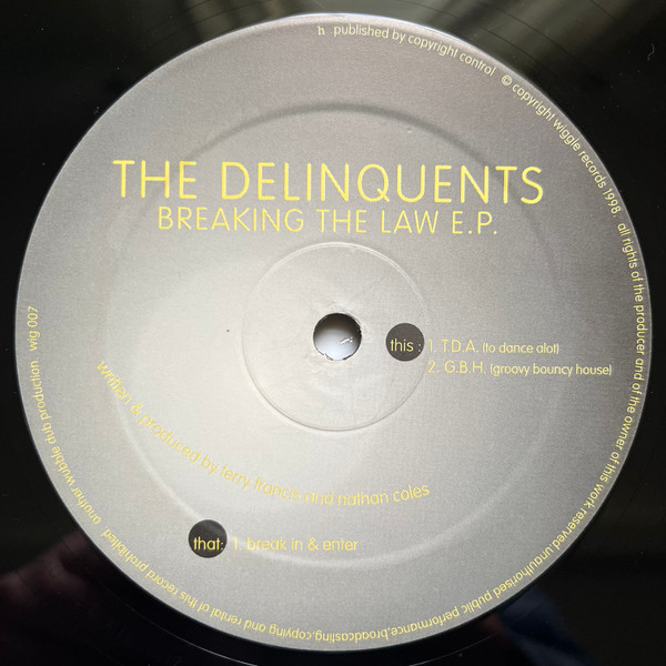 Breaking The Law E.P.
