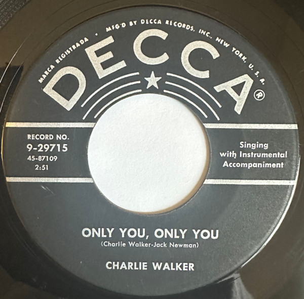 Only You, Only You / You Can't Get There From Here