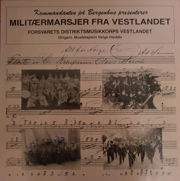 Kommandanten På Bergenhus Presenterer Militærmarsjer Fra Vestlandet