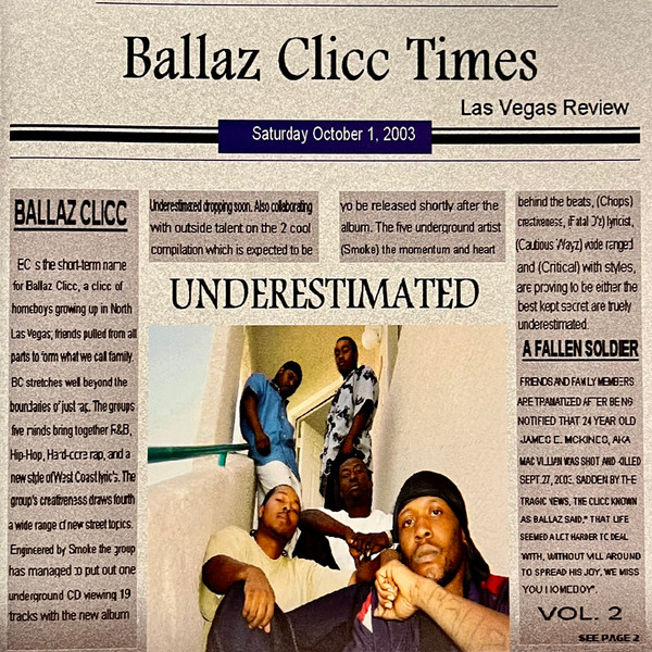 Underestimated Vol.2