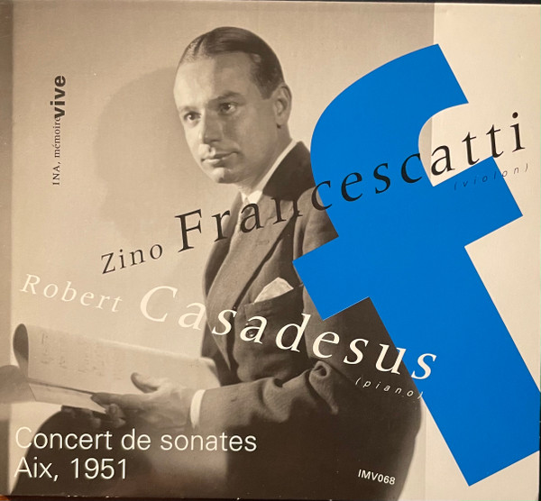 Concert De Sonates , Aix, 1951