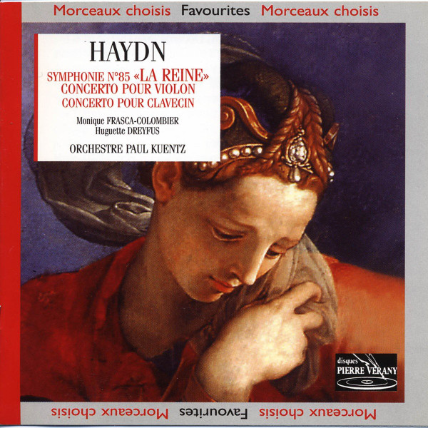 Symphonie Numéro 85 "La Reine", Concerto Pour Violon (Ut Majeur), Concerto Pour Clavecin (Sol Majeur)