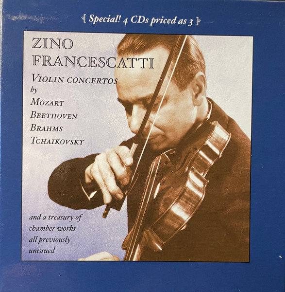 Violin Concertos And A Treasury Of Chamber Works All Previoulsy Unissued