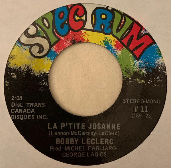 La P'tite Josanne / Si Tu Le Veux