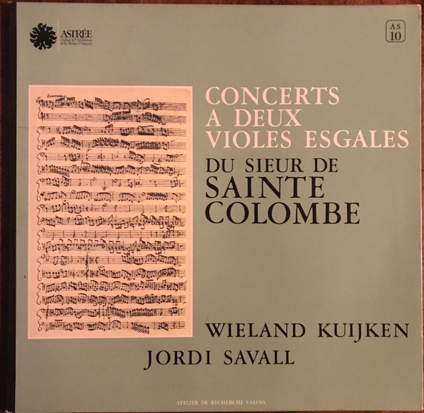 Concerts A Deux Violes Esgales