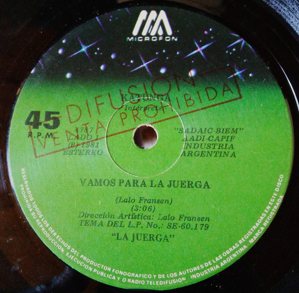 Vamos Para la Juerga / Soy Alegre