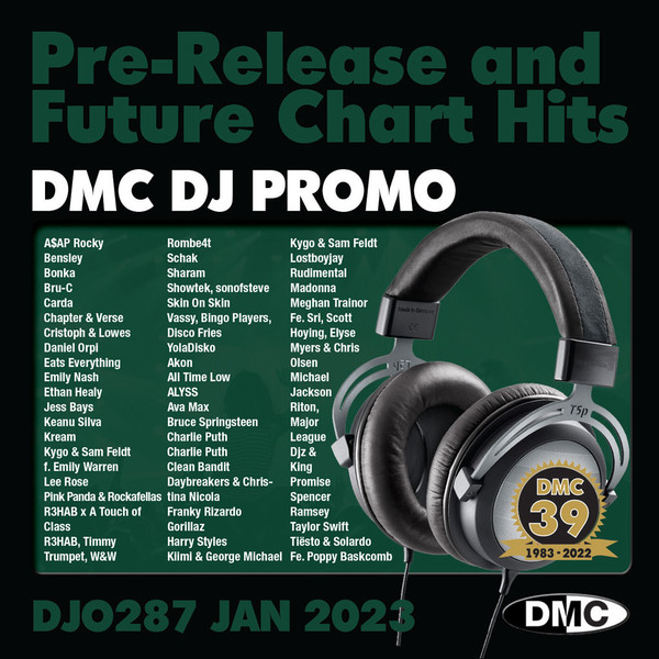 DMC DJ Promo 287 - Jan 2023