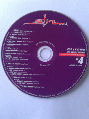 S.I.N. Pop & Rhythm New Music Program # 4