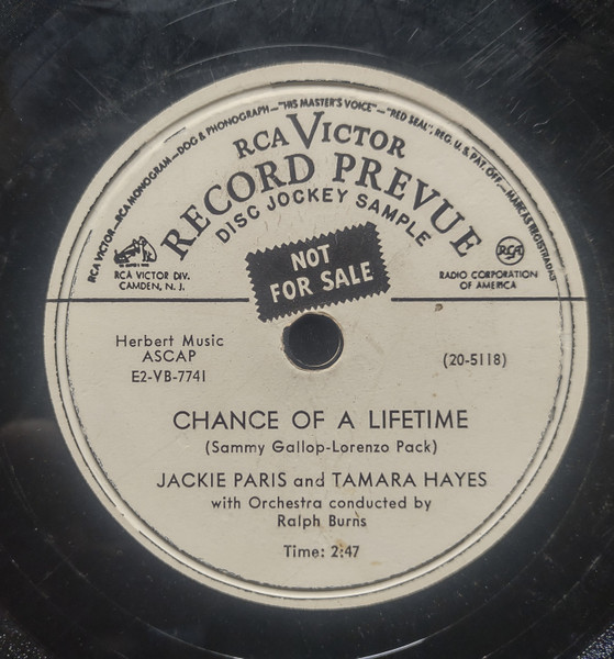 Chance Of A Lifetime / I Miss You So