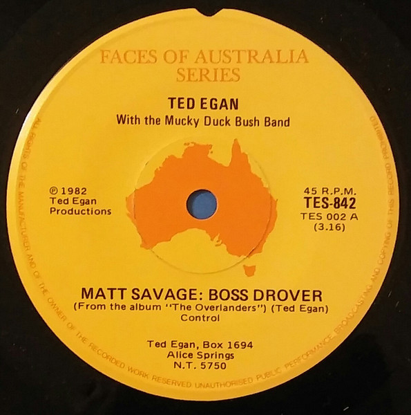 Matt Savage, Boss Drover