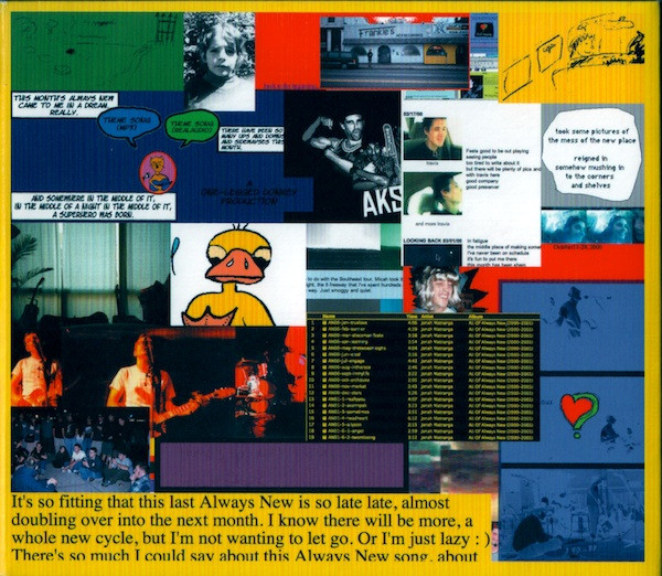 All Of Always New (2000-2001)