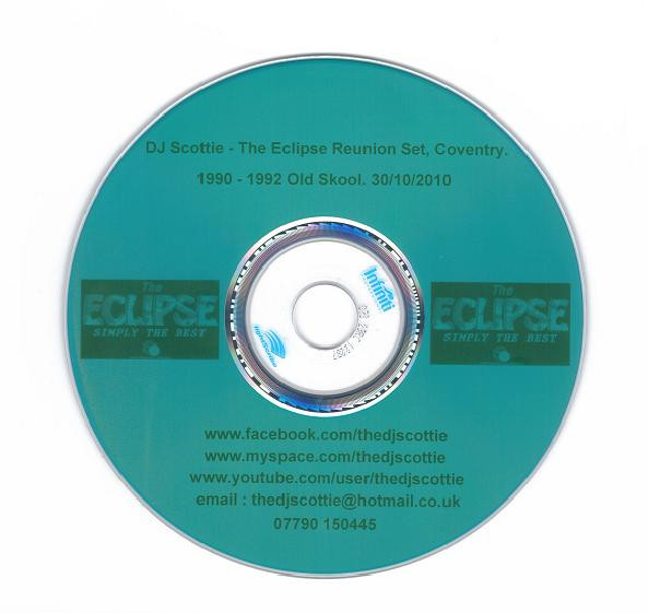 DJ Scottie - The Eclipse Reunion Set, Coventry.  1990 - 1992 Old Skool. 30/10/2010