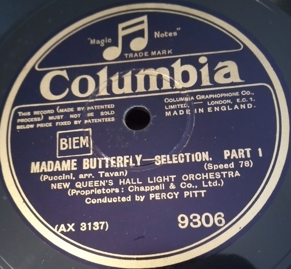 Madame Butterfly - Selection
