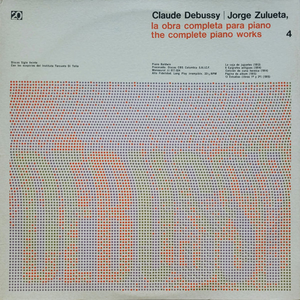 Claude Debussy, La Obra Completa Para Piano 4 (The Complete Piano Works 4)