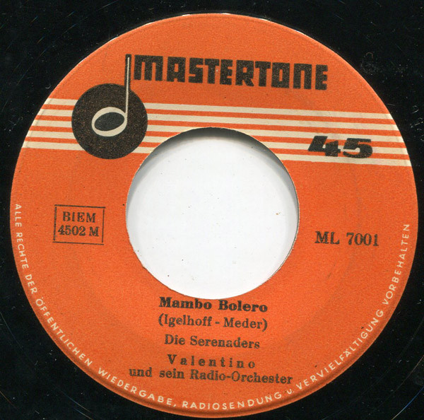 Unter Den Sternen Von Ragusa / Mambo Bolero