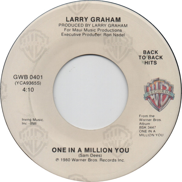 One In A Million You / When We Get Married