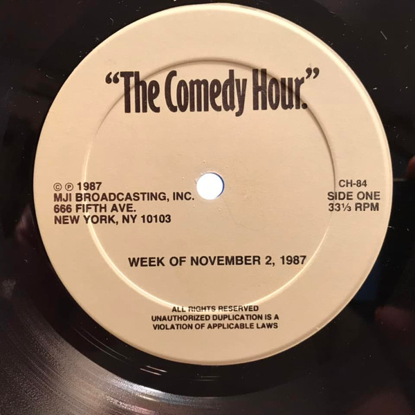 The Comedy Hour (Week Of November 2, 1987)